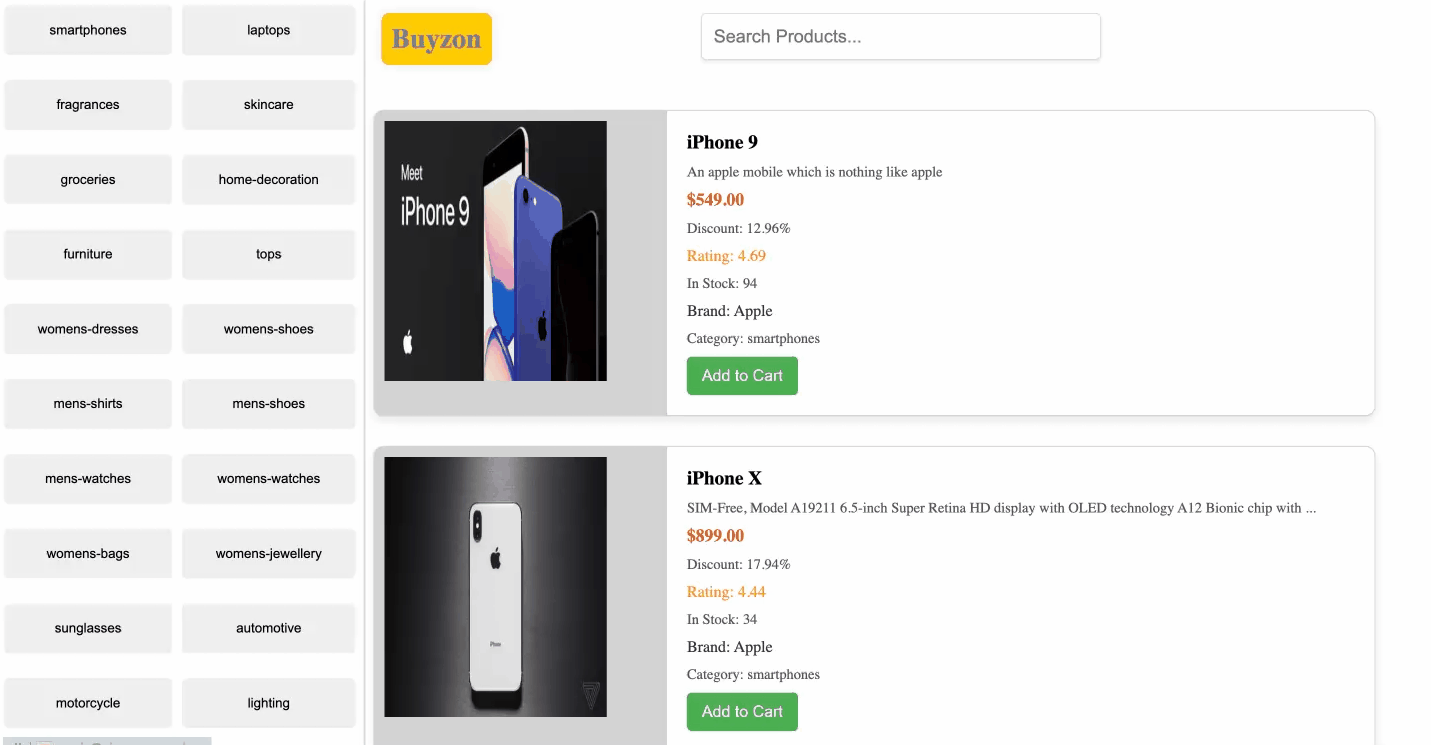 E-Commerce App