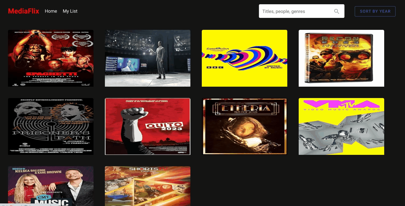 Movie Watchlist Search